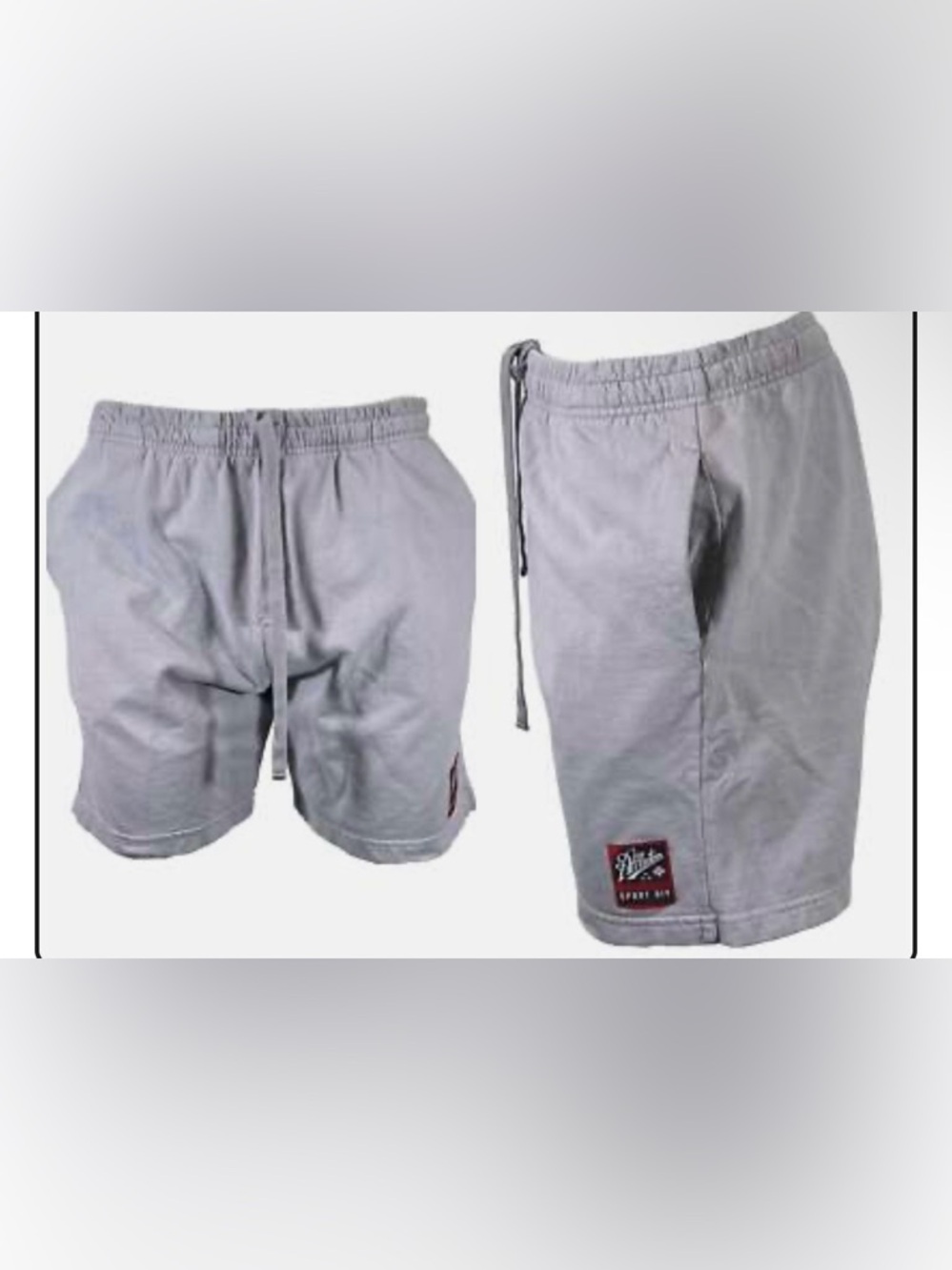 Affliction Men's Gray Athletic Sweats Shorts